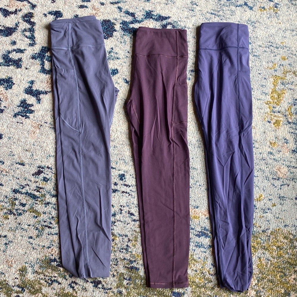 Set of 3 workout pants